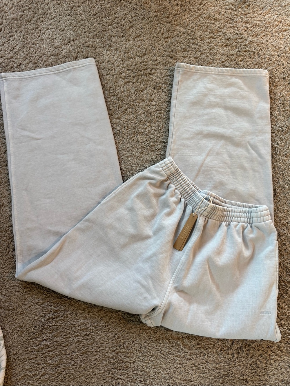 SKIMS Boyfriend Fleece Baggy Sweatpants